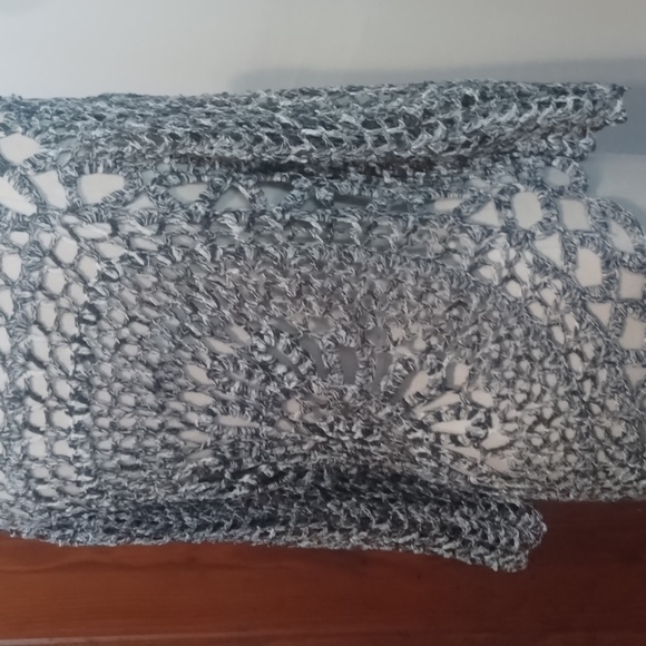 One-of-a-kind Artisan Created Mandela Crochet Top or Swim Coverup - Picture 4 of 5